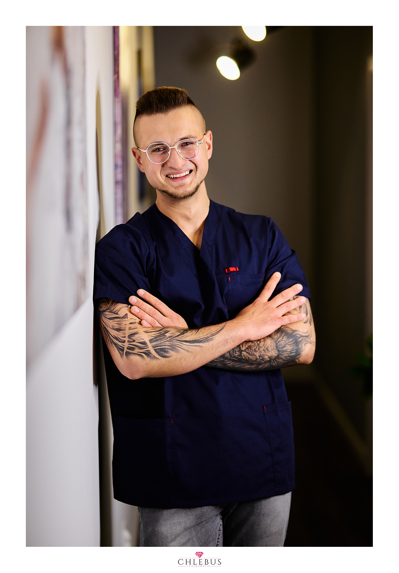 Portret Dzmitry’ego – prowadzącego szkolenie